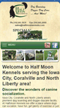 Mobile Screenshot of halfmoonkennels.com